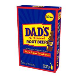Dads Root Beer Singles To Go 6 Pack | USA Drink Mix Sachets