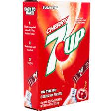 7up Cherry Singles To Go 6 Pack | USA Drink Mix Sachets