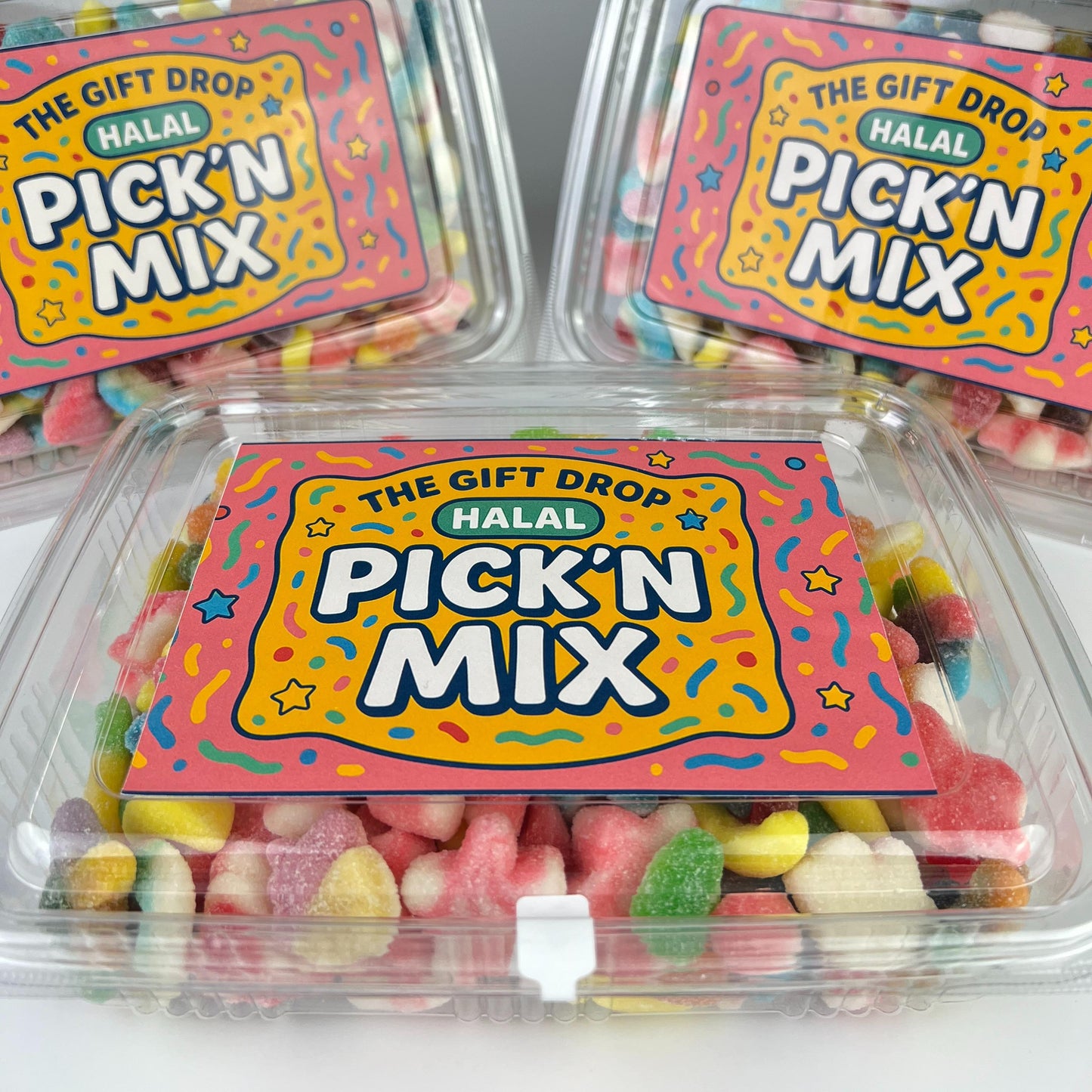 The Gift Drop Sweet & Sour Ultimate Fizzy Mix Tub 700g