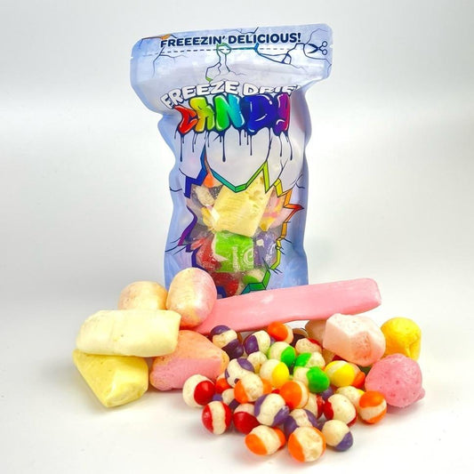 Freeze Dried Candy Mix Pouch- BESTSELLER- HALAL & VEGETARIAN