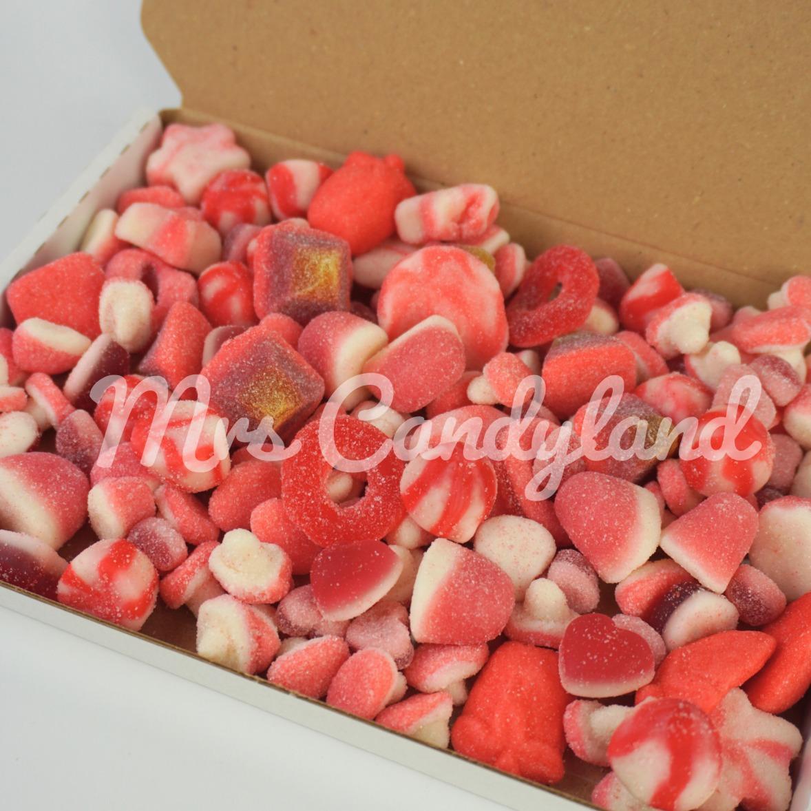 Valentines Mix Sweetie Bag - Pink Mix - HALAL