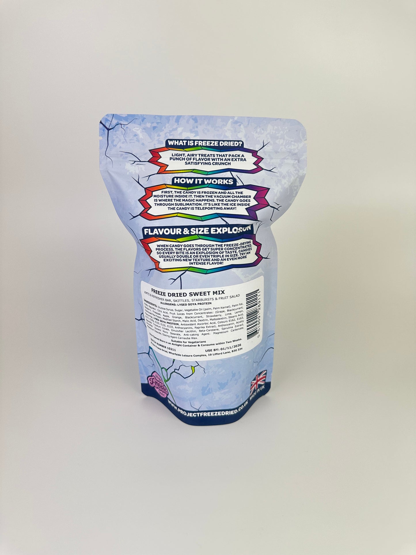 Freeze Dried Candy Mix Pouch- BESTSELLER- HALAL & VEGETARIAN