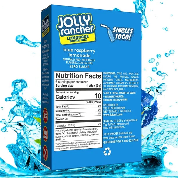 Jolly Rancher 3 Pack Bundle | USA Singles To Go Drink Mix