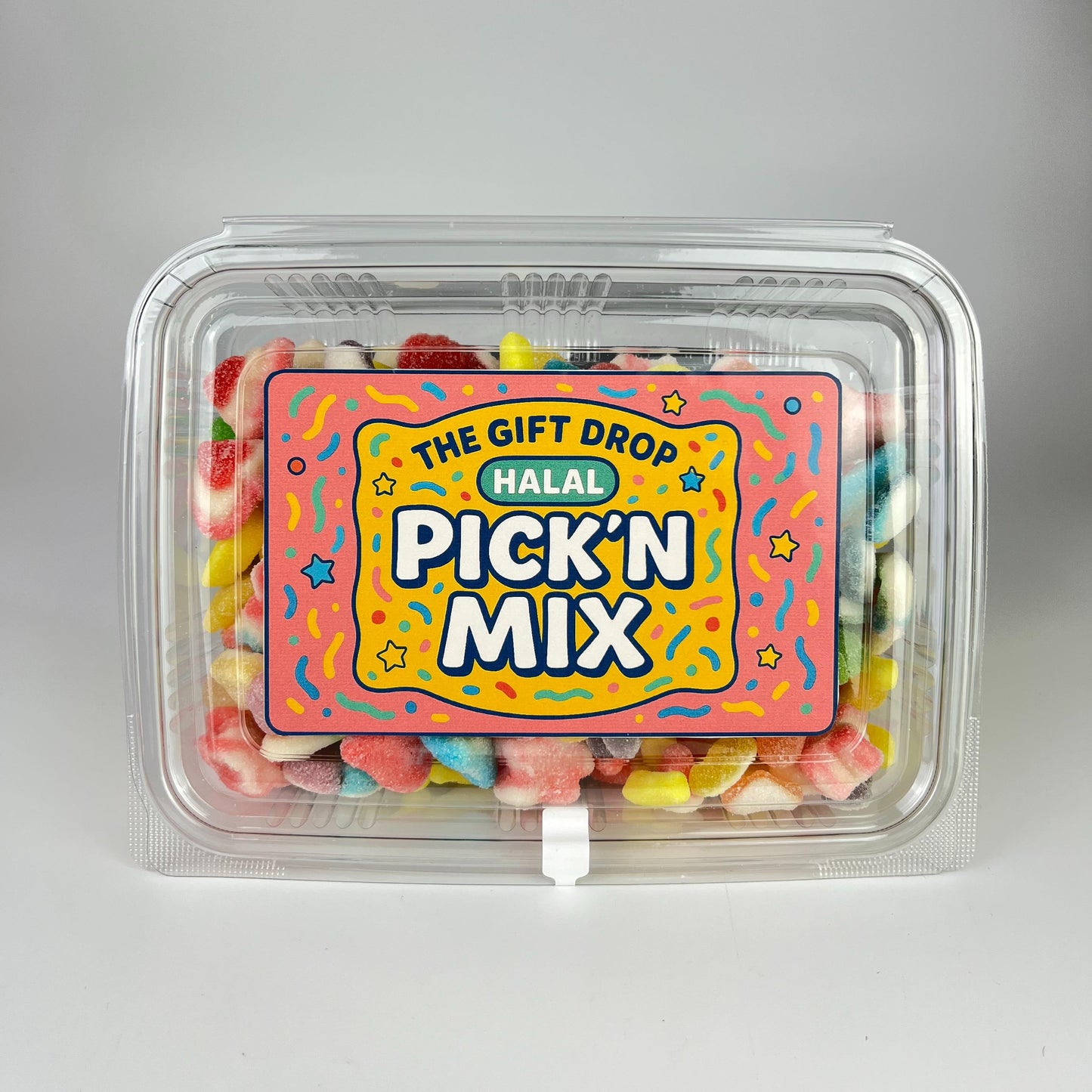 The Gift Drop Sweet & Sour Ultimate Fizzy Mix Tub 700g