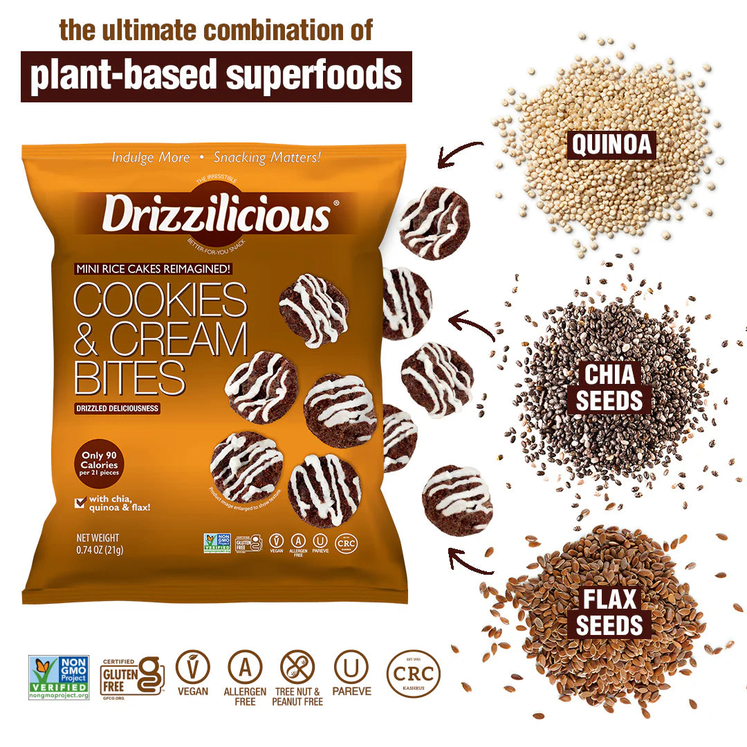 CLEARANCE Drizzilicious Viral Mini Rice Cakes & Popcorn