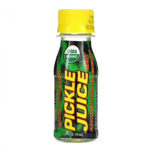 Pickle Juice - Extra Strength Shot 75ml - Pickle Shot Drink Power Energy Electrolytes Beverage Natural