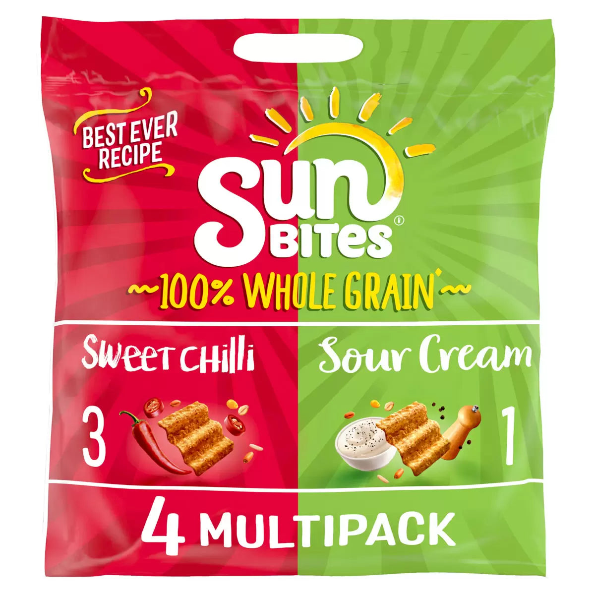 Walkers Crisps Sunbites Assorted Pack, 24 x 25g