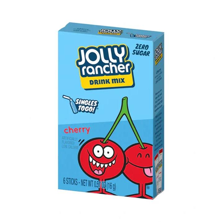Jolly Rancher Cherry Singles To Go 6 Pack | USA Drink Mix Sachets