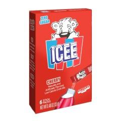 Icee Cherry Singles To Go 6 Pack | USA Drink Mix Sachets