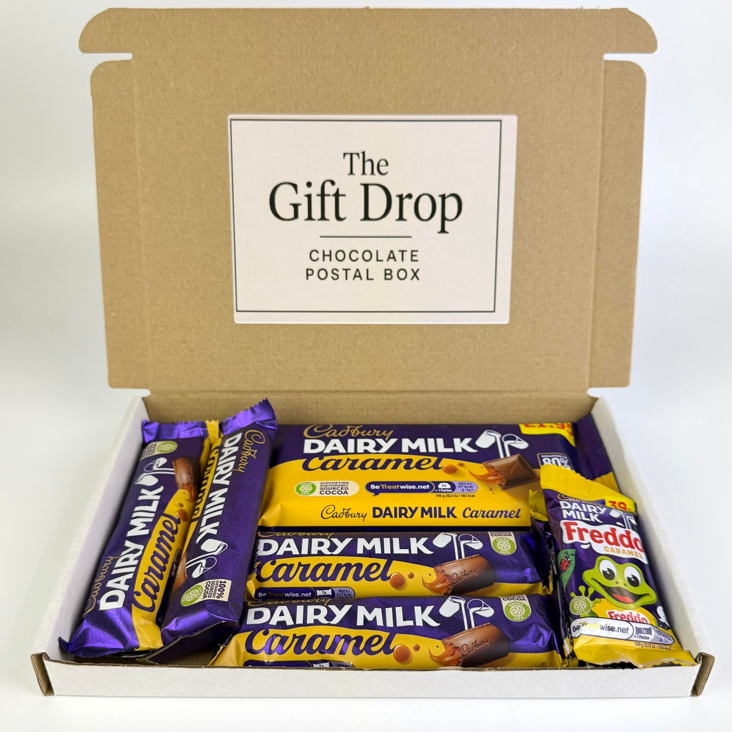 Cadbury Caramel Selection Small Postal Gift Box