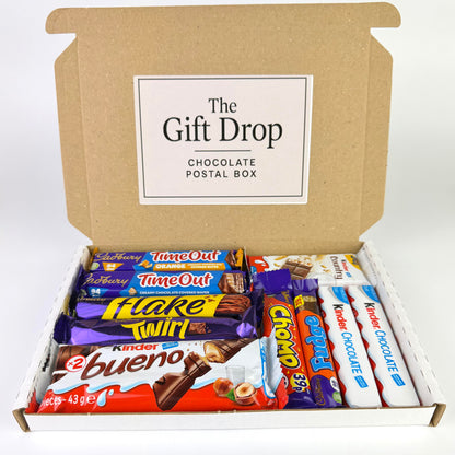 Cadbury x Kinder Variety Small Postal Gift Box