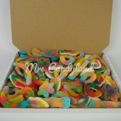 Pick N Mix Postal Gift Box - Rainbow Mix - HALAL