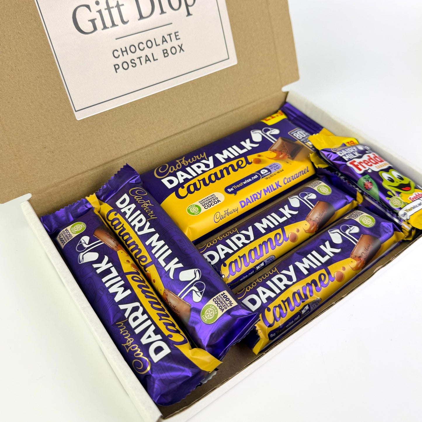 Cadbury Caramel Selection Small Postal Gift Box