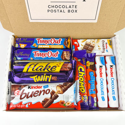 Cadbury x Kinder Variety Small Postal Gift Box