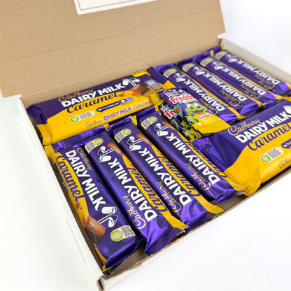 Cadbury Caramel Large Postal Gift Box