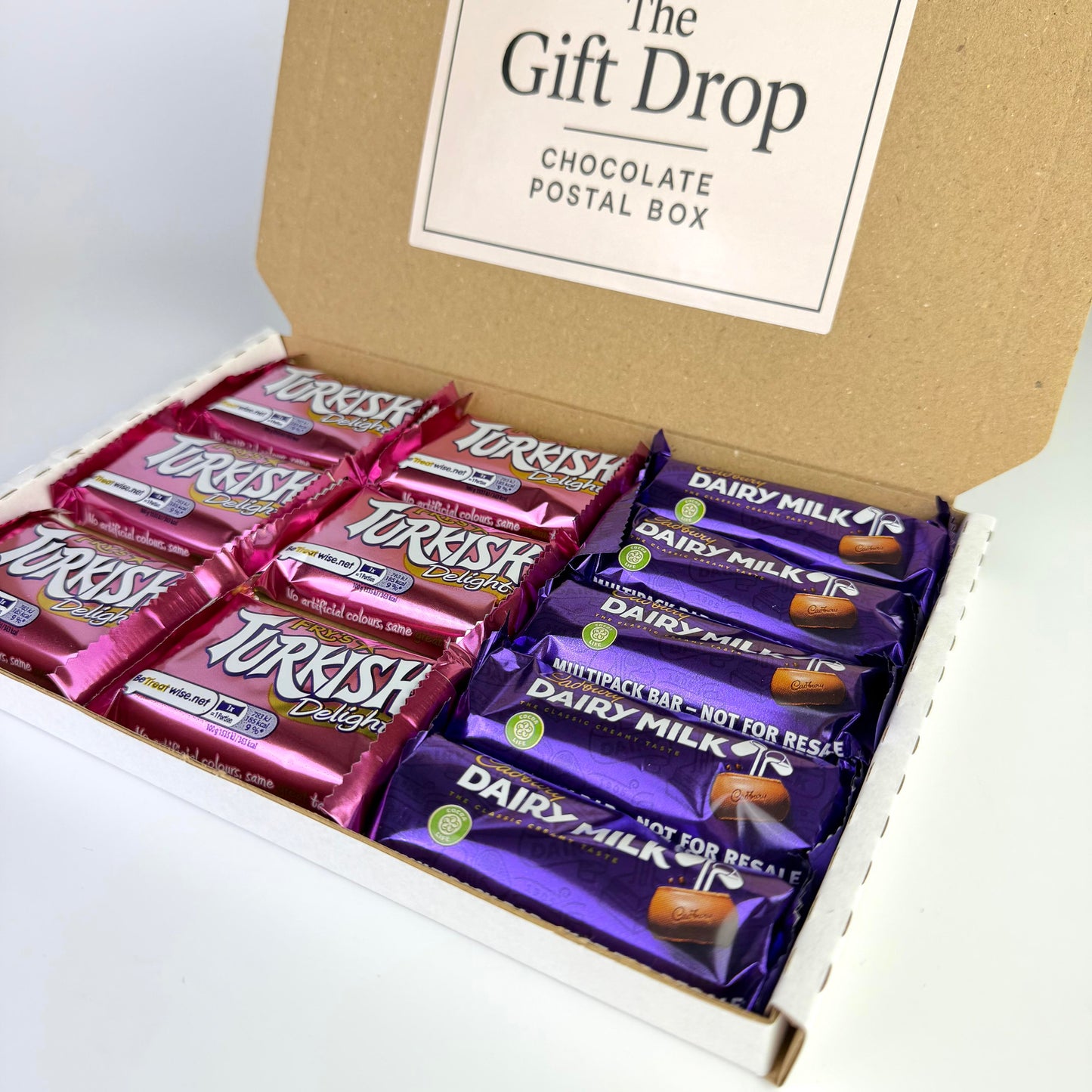 Turkish Delight x Dairy Milk Small Postal Gift Box