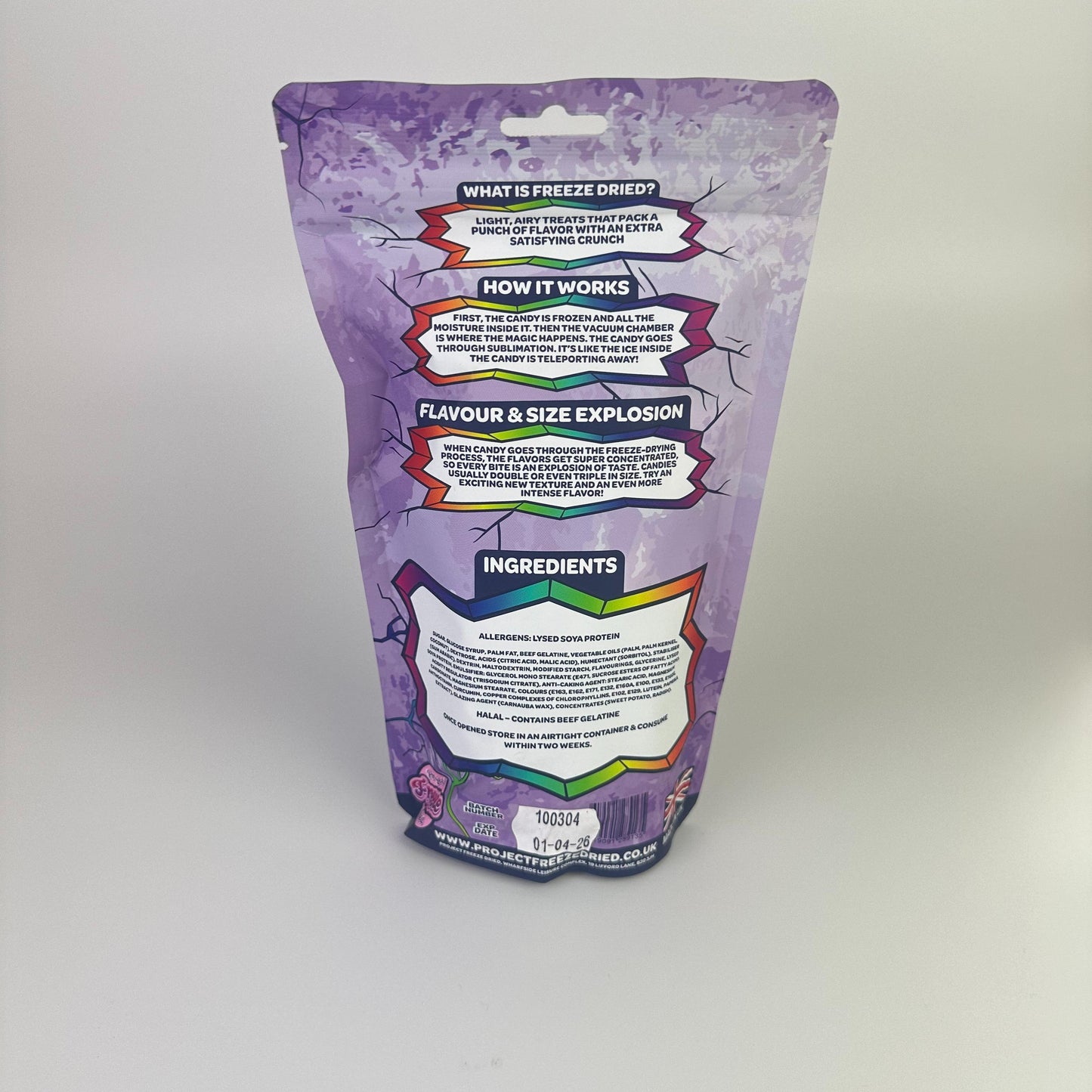 Freeze Dried Tropical Mix Pouch - Halal