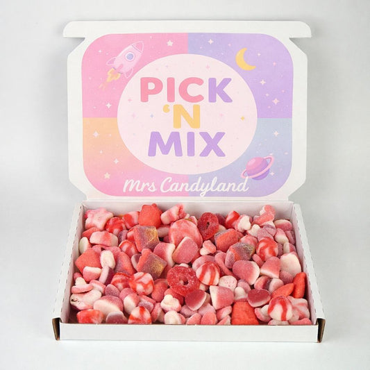 Pick N Mix Postal Gift Box - Pink Mix - HALAL