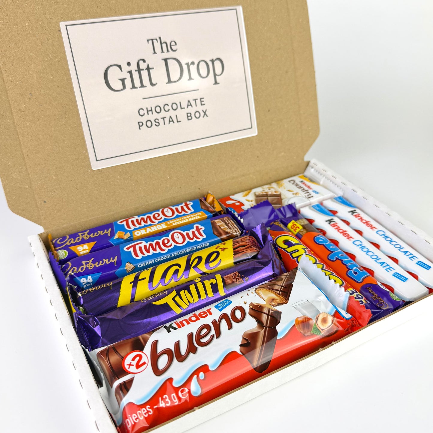 Cadbury x Kinder Variety Small Postal Gift Box