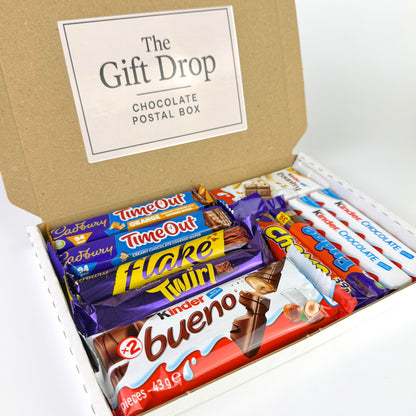 Cadbury x Kinder Variety Small Postal Gift Box