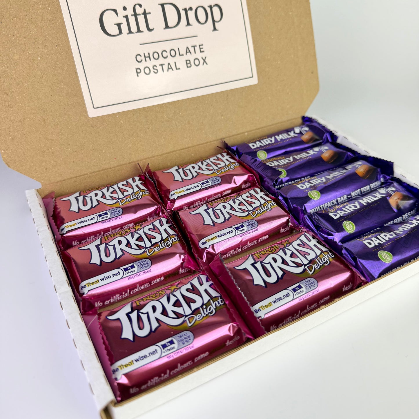 Turkish Delight x Dairy Milk Small Postal Gift Box