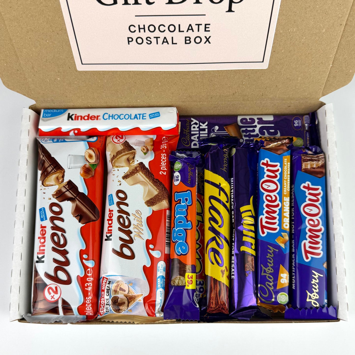 Kinder Bueno x Cadbury Small Postal Gift Box
