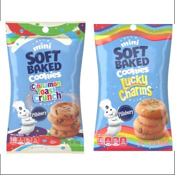 Pillsbury Soft Baked Cookies 85g - Delightful Textured Snack with Milk and Butter