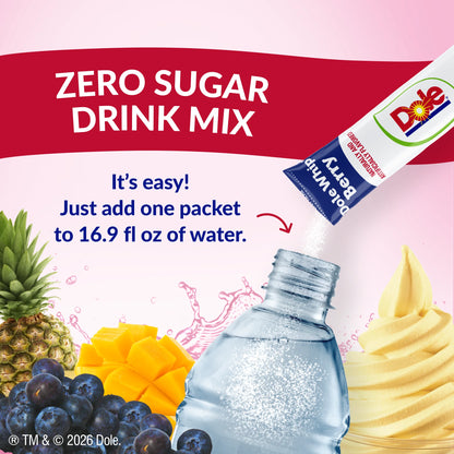 Dole Whip Singles To Go 30 Pack | USA Drink Mix Sachets
