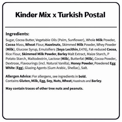 Kinder x Turkish Small Postal Gift Box
