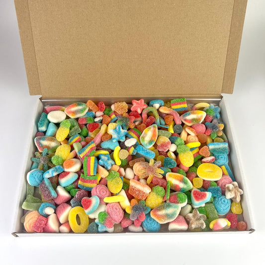 Pick N Mix Postal Gift Box  Fizzy Halal Mix