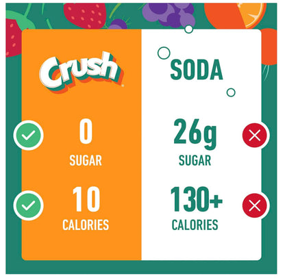 Crush Singles To Go 30 Pack | USA Drink Mix Sachets