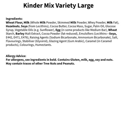 Kinder Variety Large Postal Gift Box