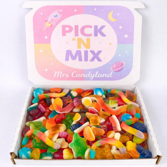 Pick N Mix Postal Gift Box - Gummy Jelly Mix - HALAL