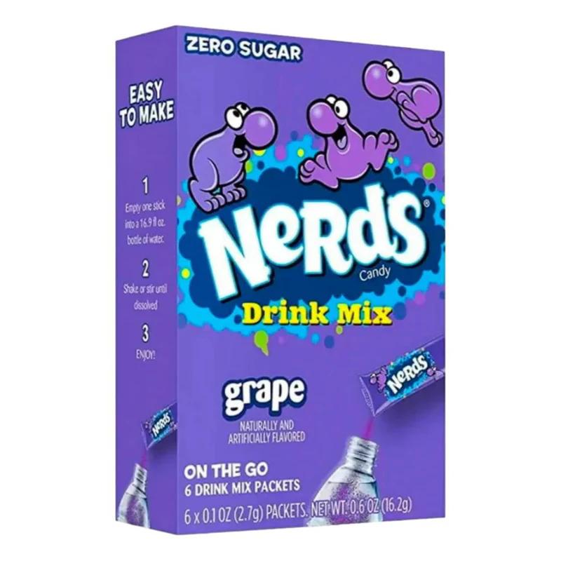 Nerds Grape Singles To Go 6 Pack | USA Drink Mix Sachets