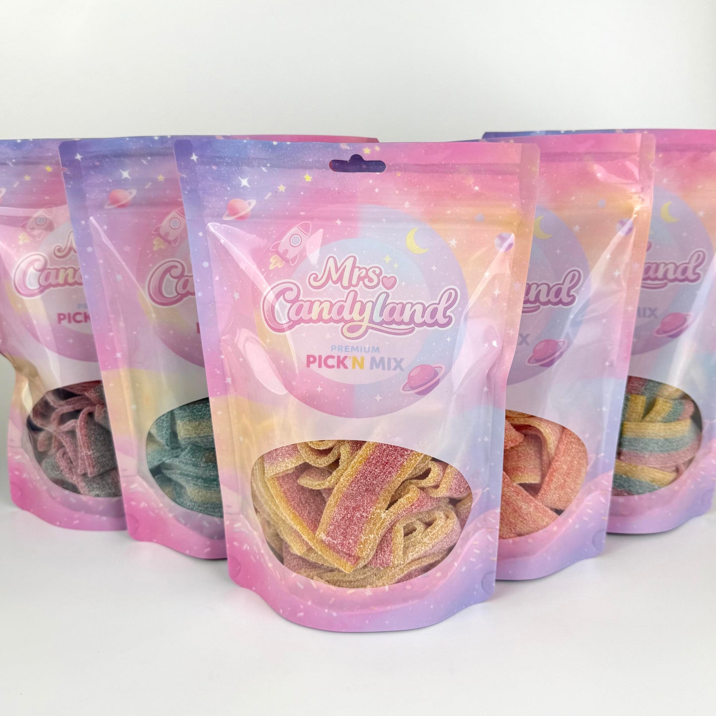 Sour Fizzy Belts - 300g Bag