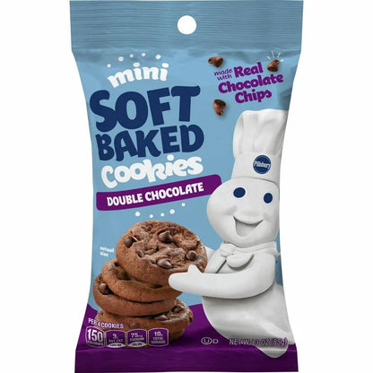 Pillsbury Soft Baked Cookies 85g - Delightful Textured Snack with Milk and Butter