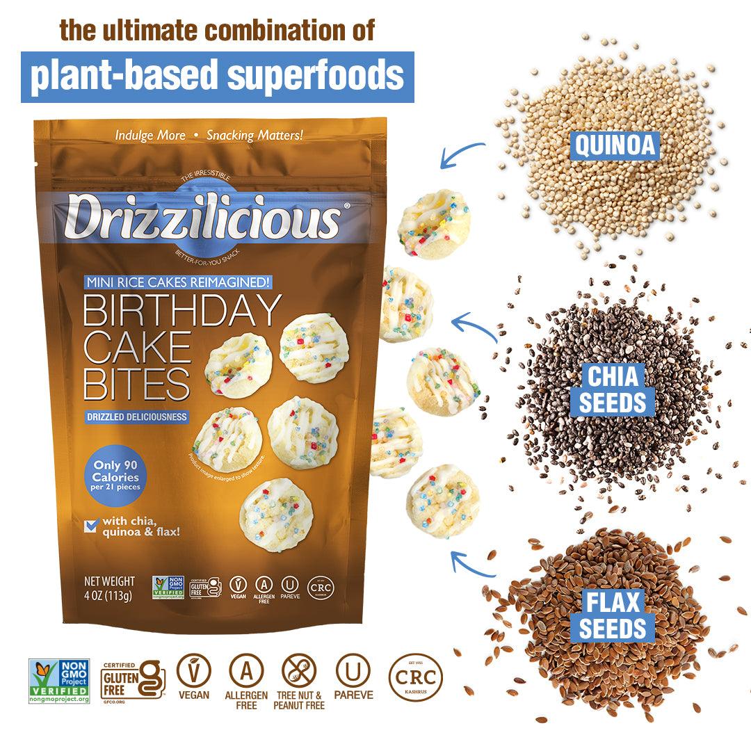 CLEARANCE Drizzilicious Viral Mini Rice Cakes & Popcorn