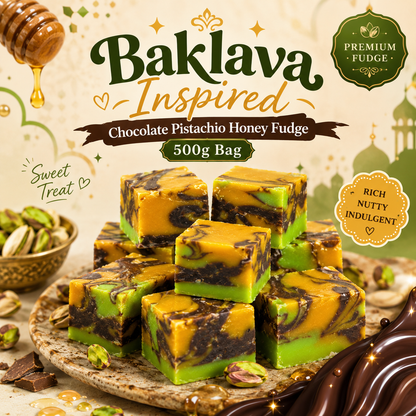 Bakalava Inspired Fudge 500g Bag | Mrs Candyland Fudge