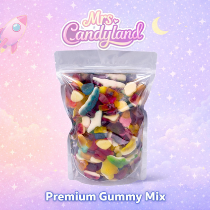 Gummy Mix - Halal - 500g or 1kg Pick N Mix Sweets - Mrs Candyland