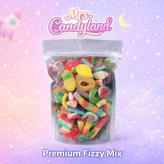 Ultimate Fizzy Mix - Halal - 500g or 1kg - Pick N Mix - Mrs Candyland