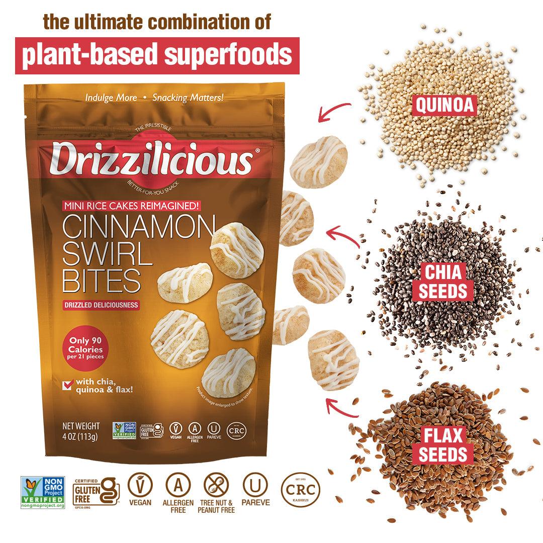 CLEARANCE Drizzilicious Viral Mini Rice Cakes & Popcorn
