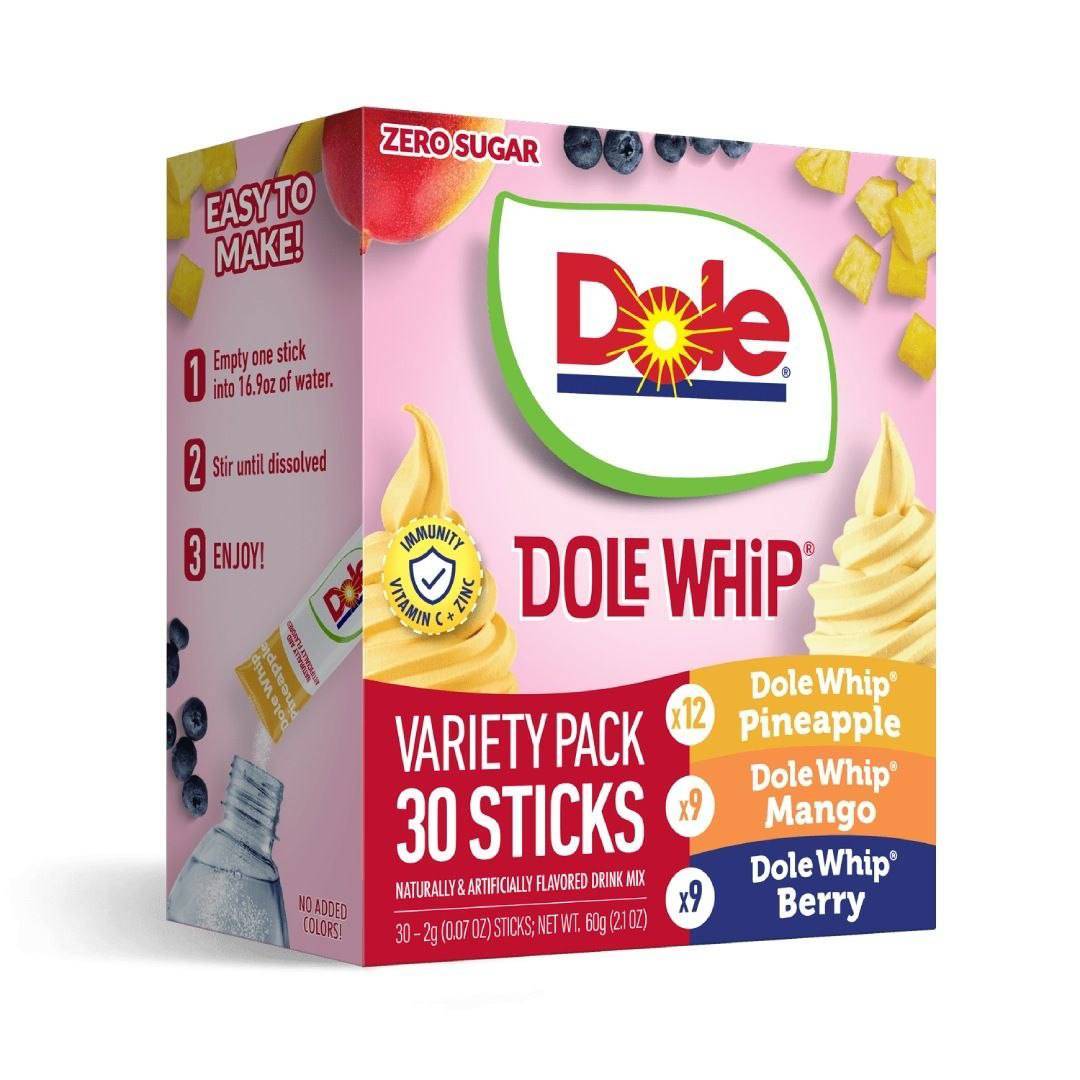 Dole Whip Singles To Go 30 Pack | USA Drink Mix Sachets