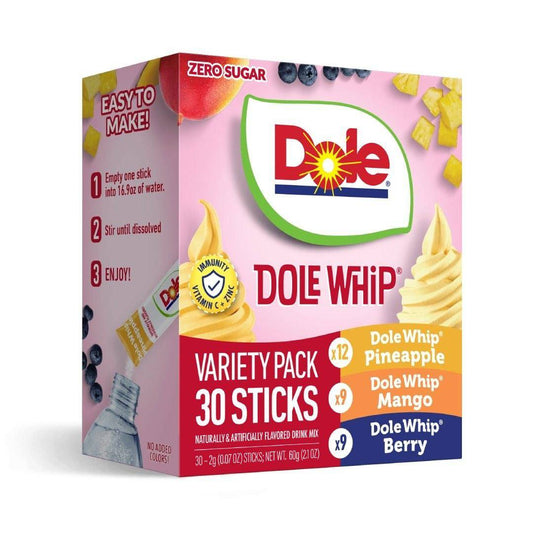 Dole Whip Singles To Go 30 Pack | USA Drink Mix Sachets