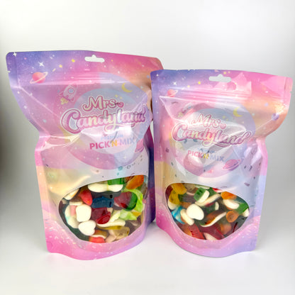 Gummy Mix - Halal - 500g or 1kg Pick N Mix Sweets - Mrs Candyland