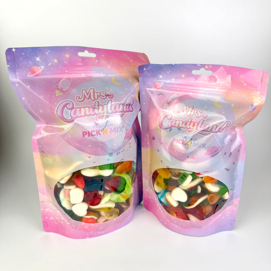 Gummy Mix - Halal - 500g or 1kg Pick N Mix Sweets - Mrs Candyland