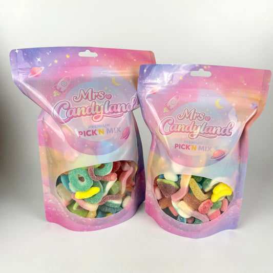 Ultimate Fizzy Mix - Halal - 500g or 1kg - Pick N Mix - Mrs Candyland