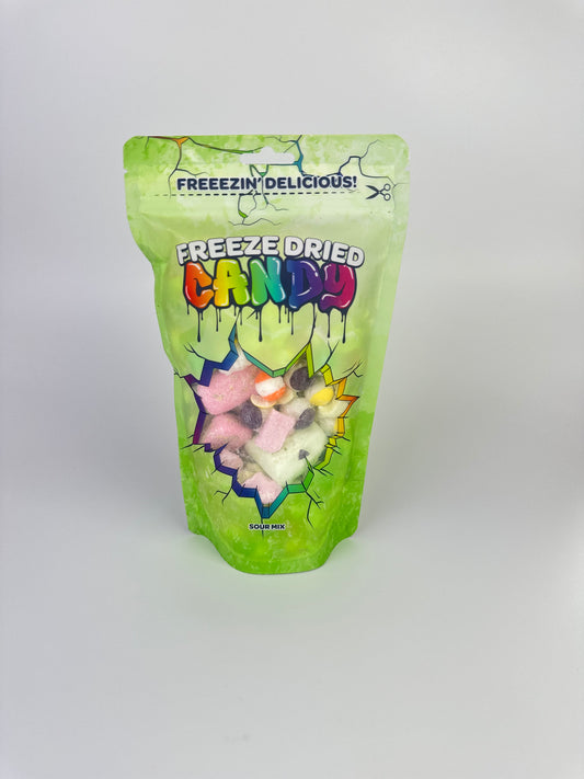 Freeze Dried Sour Mix Pouch- BESTSELLER- HALAL & VEGETARIAN