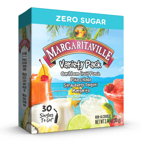 Margaritaville Singles To Go 30 Pack | USA Drink Mix Sachets