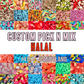 Halal Custom Pick N Mix | 100g | Build Your Own Pick N Mix | Mrs Candyland |