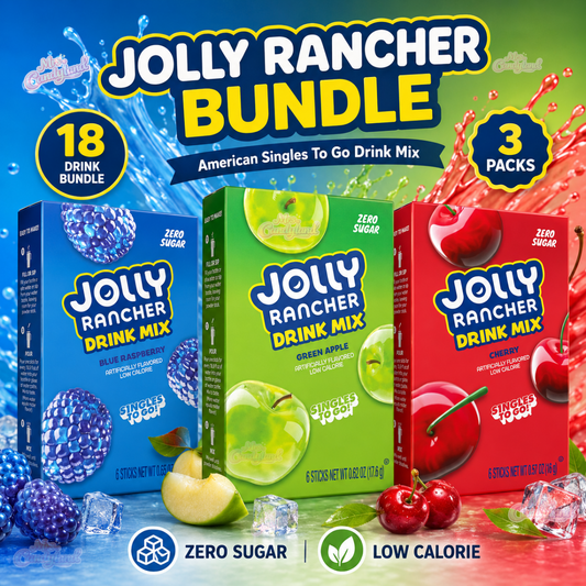 Jolly Rancher 3 Pack Bundle | USA Singles To Go Drink Mix